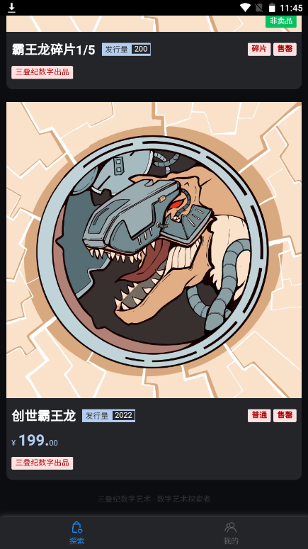 三叠纪数字藏品