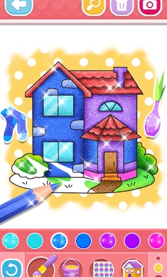 闪耀房屋最新版(Glitter House Coloring)