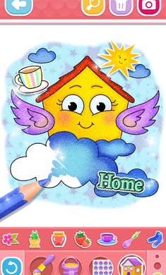 闪耀房屋最新版(Glitter House Coloring)