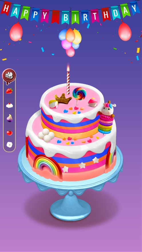 DIY生日蛋糕制作