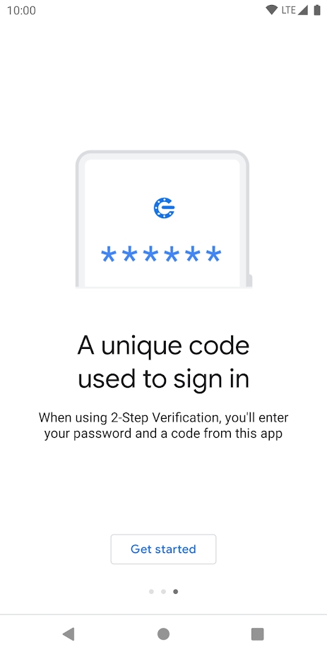 google authenticator