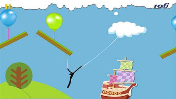 暴云端的火柴人