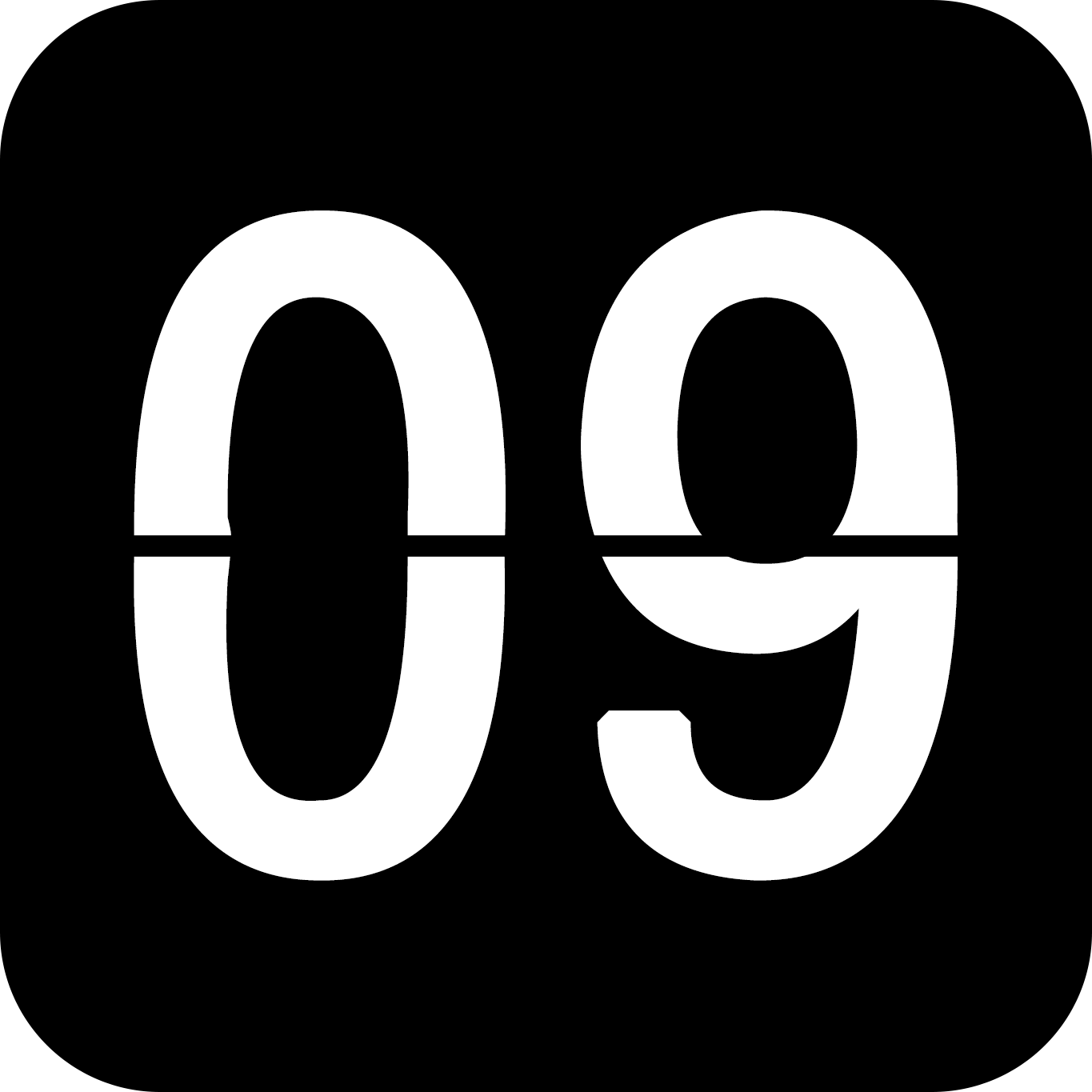 嘀嗒时钟桌面翻页时钟