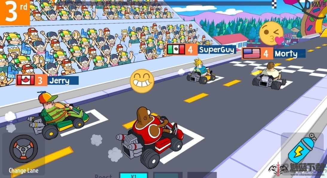 卡丁车自由比赛