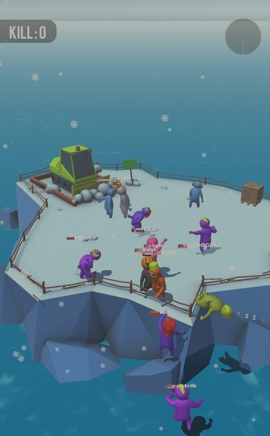 红蓝双人摔跤免费版(Party io)