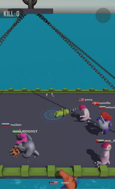 红蓝双人摔跤免费版(Party io)