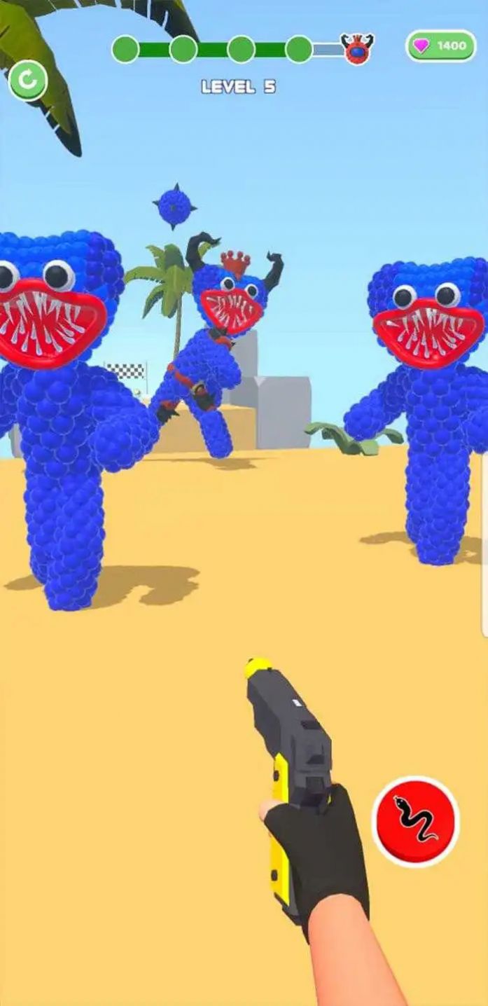 可爱的波比怪物游戏