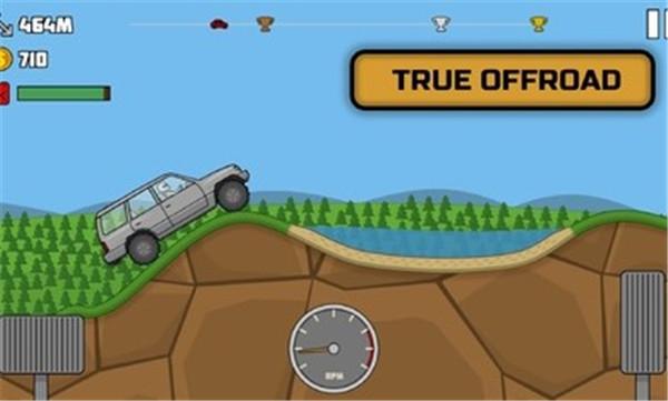 登山赛车山地试炼