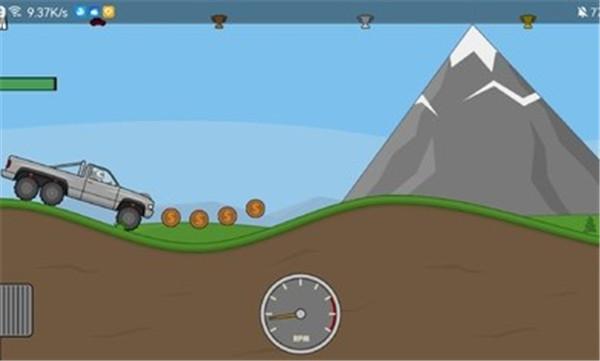 登山赛车山地试炼