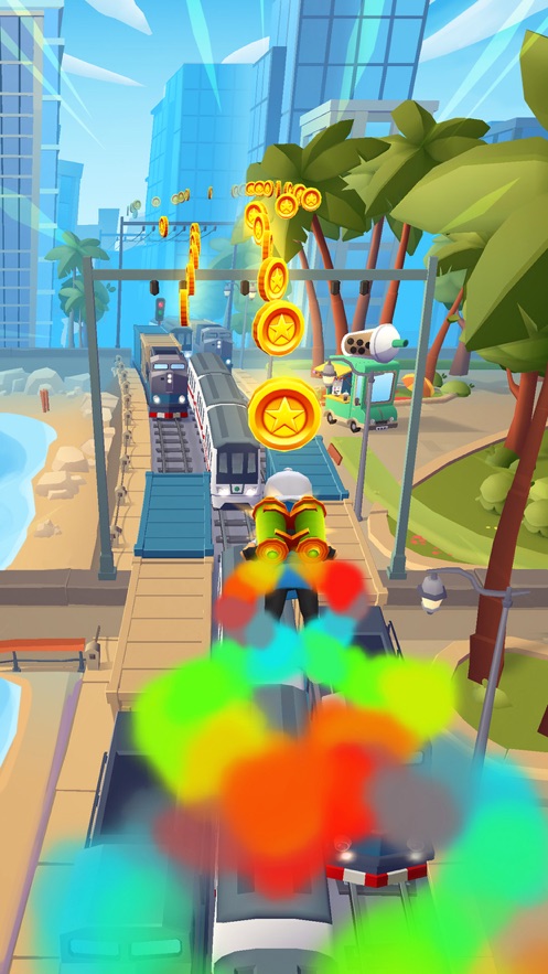 地铁跑酷圣诞节雪地版本