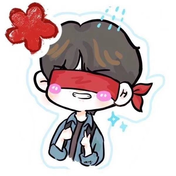 易烊千玺送你一朵小红花头像