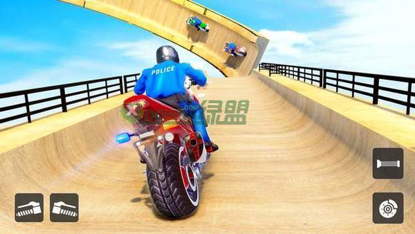 摩托车特技竞技