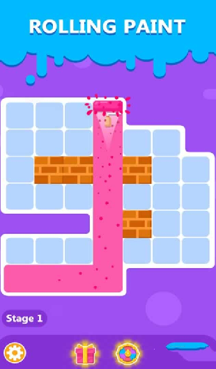 彩色线条的谜题