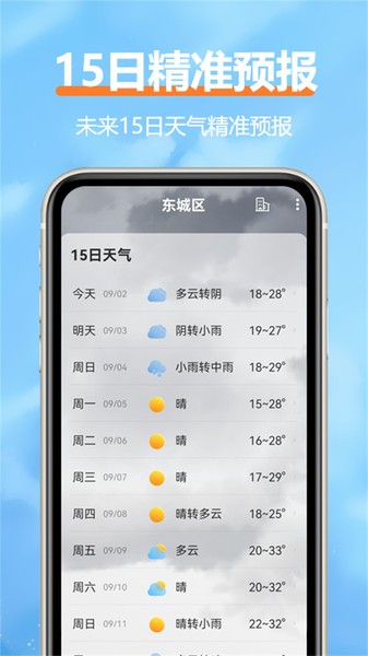舒云天气预报