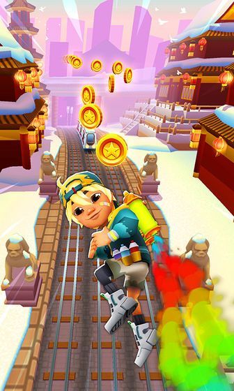 地铁跑酷开学季