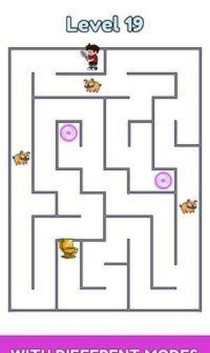 迷宫逃脱厕所冲刺