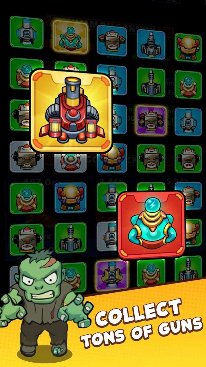 合并大炮空闲僵尸战争图2