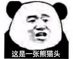 绝美熊猫头表情包