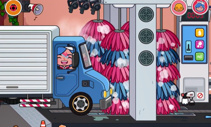 米加小镇加油站