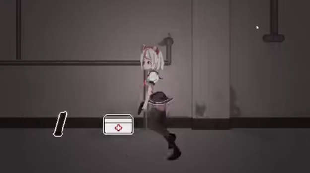 白毛少女大战僵尸