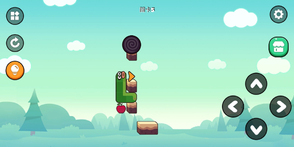 贪吃的苹果蛇国际服