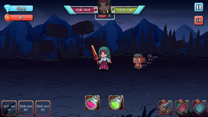 加查生命怪物冲刺世界图2