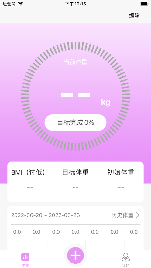 卡路里体重管理