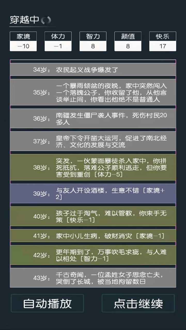 穿越模拟器我要回古代