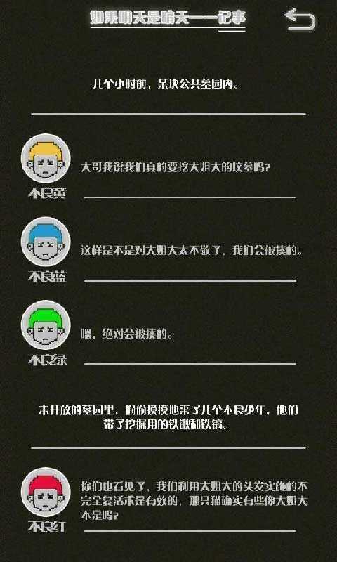 如果明天是晴天