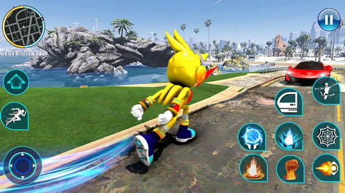 超级刺猬绳索英雄