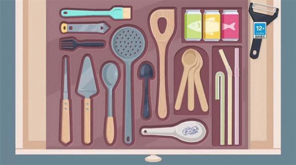 厨具收纳达人黑色走廊3