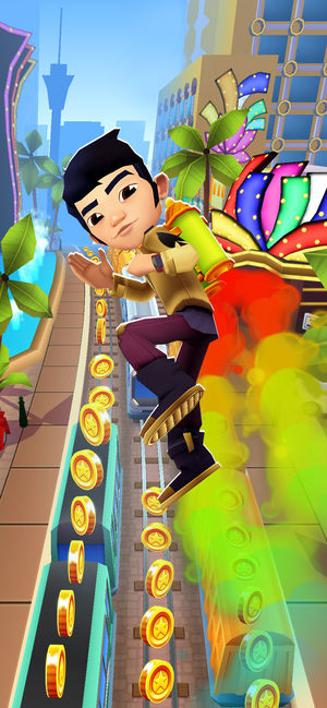 地铁跑酷乱码之城