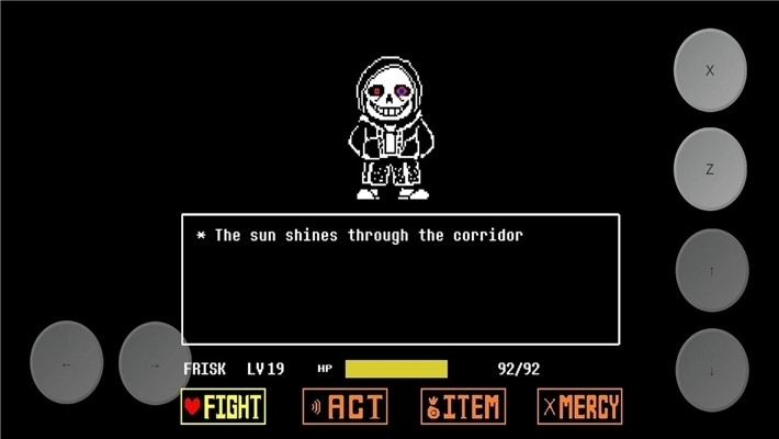 惊悚之下sans模拟器