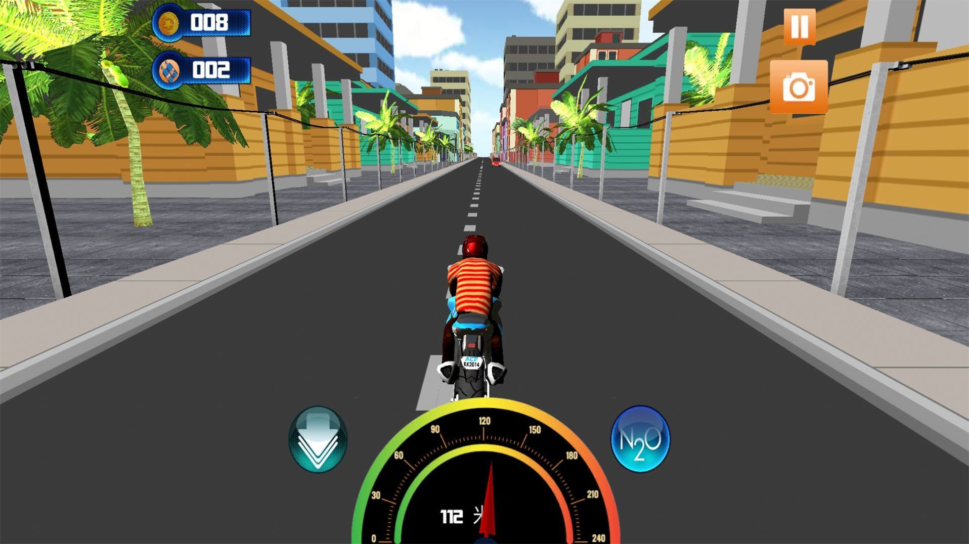 公路摩托真实模拟3D