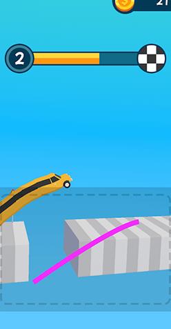 画线难题蛇形汽车