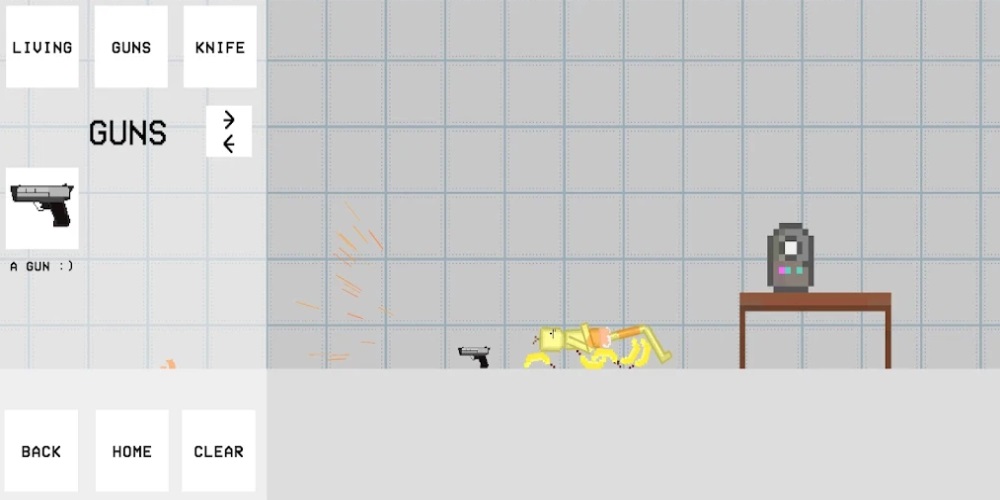 香蕉布娃娃射击