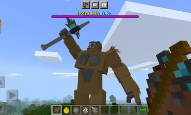 我的世界哥斯拉VS金刚