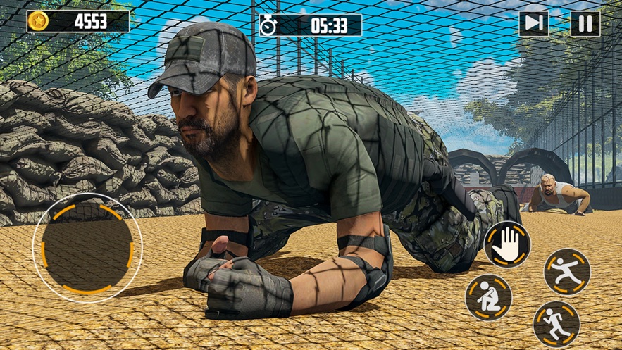 闲美国军队训练基地sim