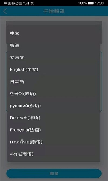 语音翻译器