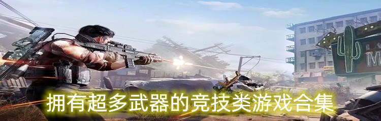 拥有超多武器的竞技类游戏合集