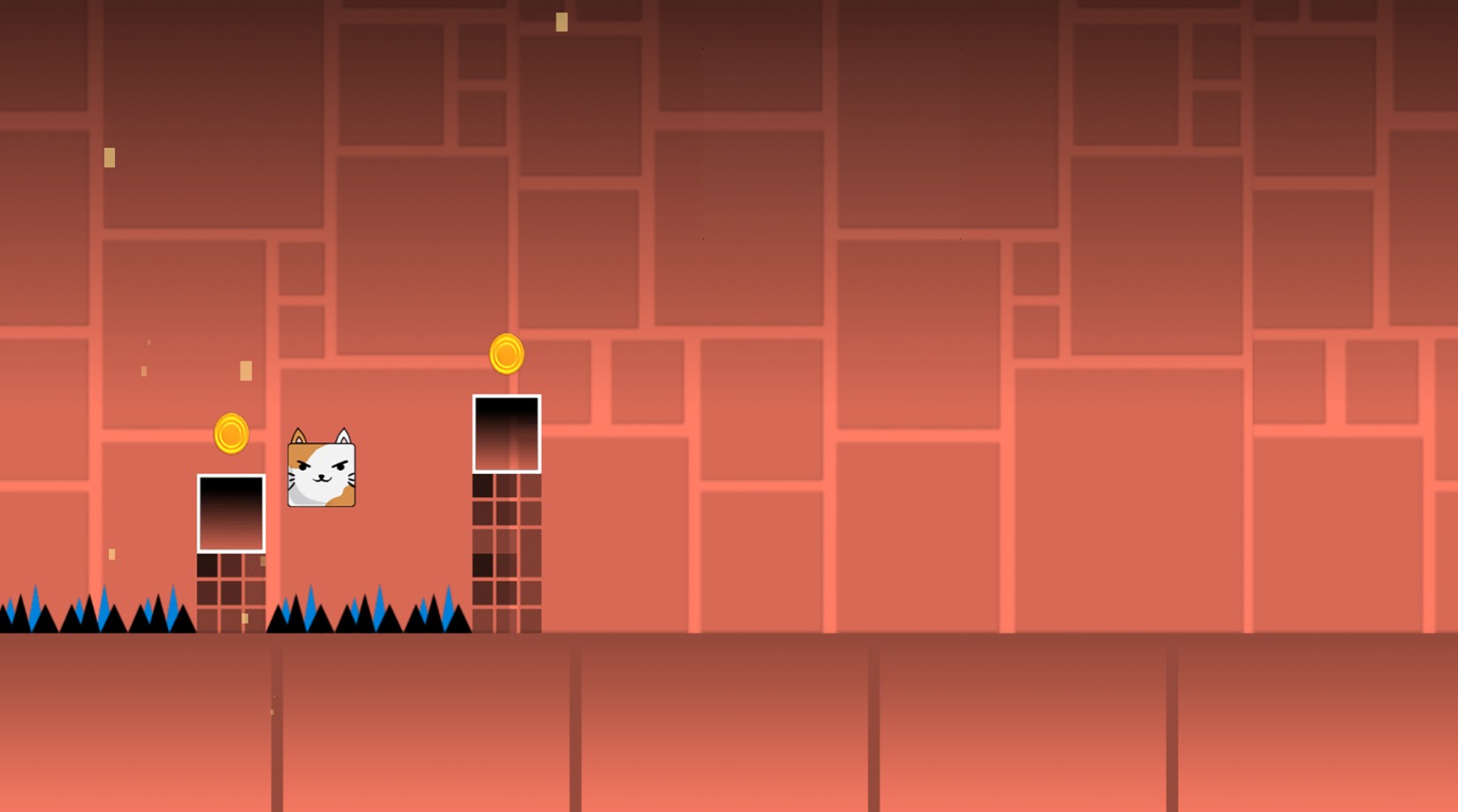 萌喵酷跑方块冲刺图4