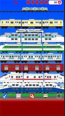 列车堆积 列车堆积