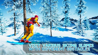 机器人滑雪 机器人滑雪