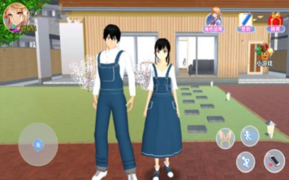 樱花校园粉色少女