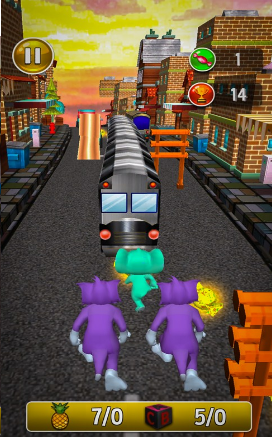 宠物猫老鼠无尽的赛跑者