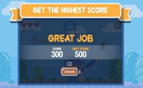 简易定向飞靶射击