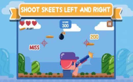 简易定向飞靶射击 简易定向飞靶射击