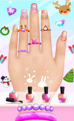 奇妙公主梦幻美甲