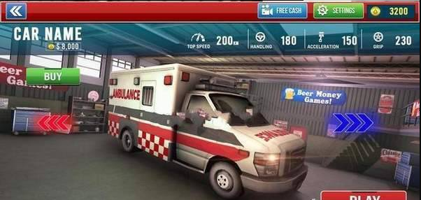 911救护车拯救司机