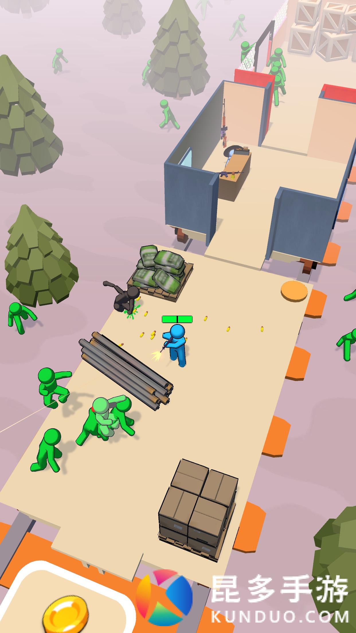 守卫火车打丧尸 守卫火车打丧尸